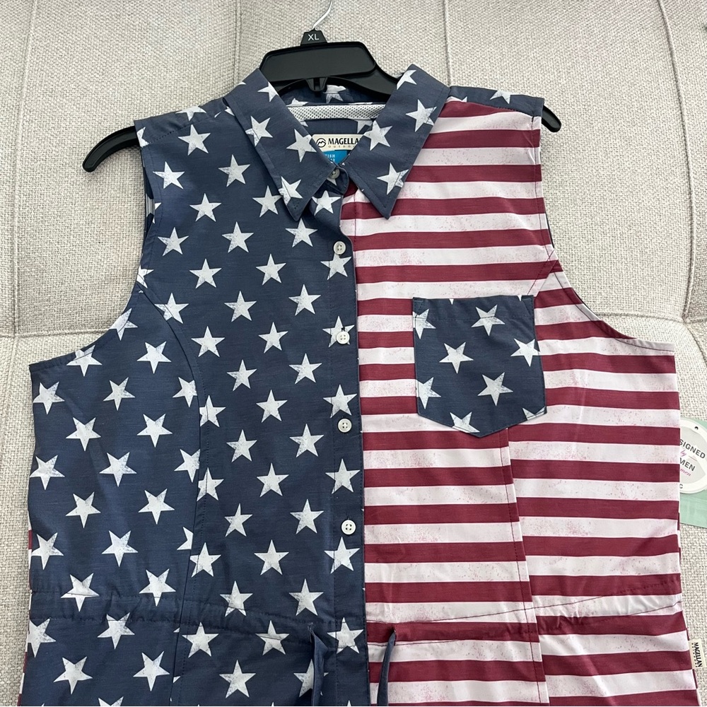 NWT Magellan patriotic Americana dress - Picture 3 of 9